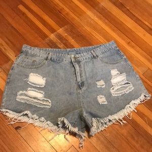 Jean shorts